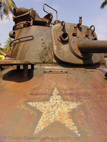 m48 patton tank turret - vietnam war, army tank, hué, m48 tank, m48a3 tank, military, rusty, vietnam war