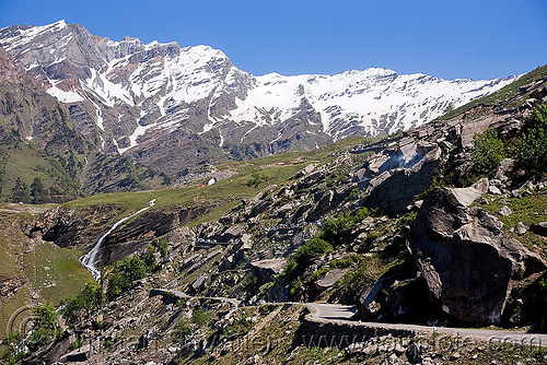 manali to leh road (india), road, rohtang pass, rohtangla
