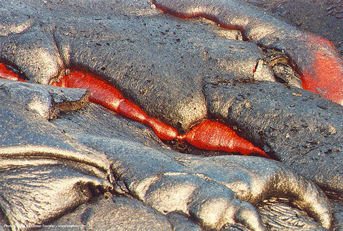 molten lava close-up - volcano national park (hawaii), dangerous, hawaii, hot lava, lava flow, molten lava, volcano national park