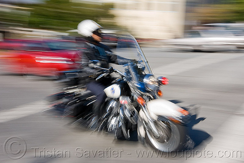 motorcycle police - sfpd (san francisco), harley davidson, law enforcement, motor cop, motor officer, motorcycle police, motorcycle unit, moving fast, rider, riding, sfpd, speed