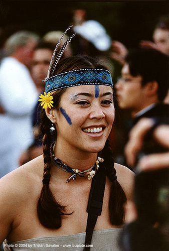 native american woman (san francisco), native american, woman