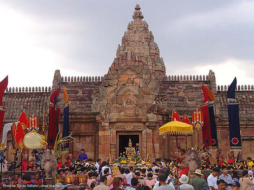 ปราสาทหินพนมรุ้ง - phanom rung festival - thailand, show, stage, temple, ปราสาทหินพนมรุ้ง