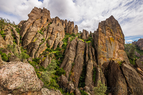 pinnacles national park (california), cliff, hiking, landscape, pinnacles national park, rock formations