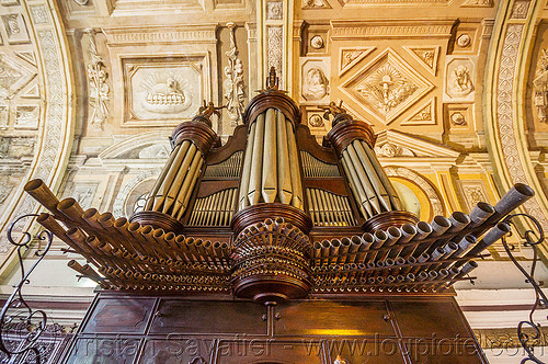 pipe organ - manila (philippines), architecture, ceiling, manila, pipe organ, san augustin church, trompe l'oeil