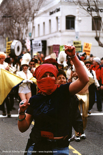 protester with face mask - demonstration, civil unrest, demonstration, hijab, protester, street protest, woman