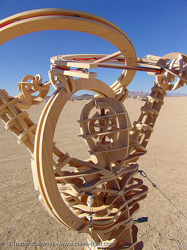 psyche and perception by tom wilson - burning man 2005, art installation, psyche and perception, tom wilson