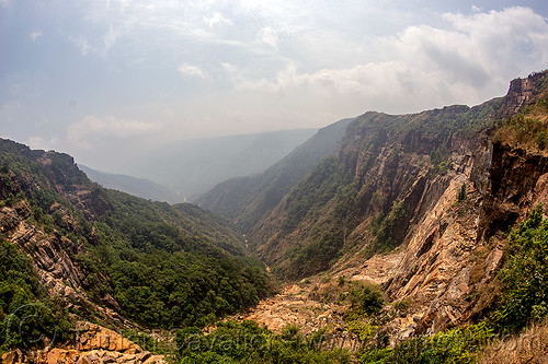 rugged valley in east khasi hills (india), cherrapunjee, cherrapunji, cliff, east khasi hills, landscape, meghalaya, mountains, sohra, valley