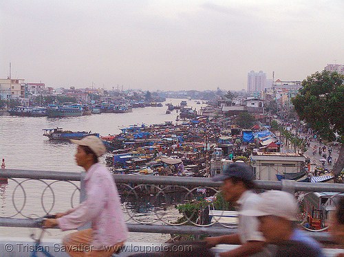 saigon - river - boats - vietnam, boats, ho chi minh city, river, saigon