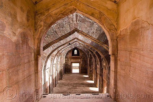 stone vaults - palace ruins - mandu (india), architecture, building, mandav, mandu, ruins, vaults