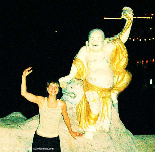 tha-thon - พระพุทธรูป - buddha - anke-rega, budai, cross-processed, fat buddha, hotei, laughing buddha, sculpture, statue, thathon, woman, 布袋, 笑佛