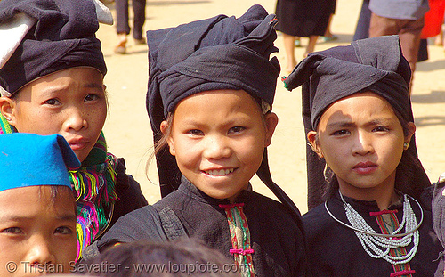 tribe kids - vietnam, children, girls, hill tribes, indigenous, kids, little girl