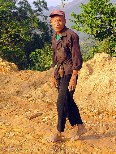 tribe man - vietnam, hill tribes, indigenous