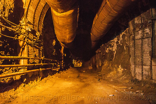 tunnel air ducts - lanco hydro power project - teesta river - sikkim (india), adit, air ducts, construction, hydro-electric, lanco, pipes, sikkim, teesta, tista, trespassing, tunnel, urbex, vanishing point