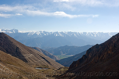view from chang-la pass - ladakh (india), chang pass, chang-la pass, ladakh, landscape, mountains