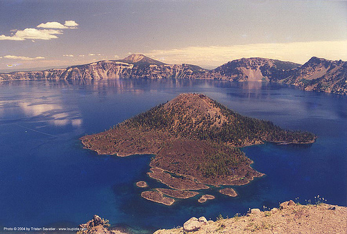 volcano - crater national park (oregon), crater national park, crater np, crater park, lake, landscape, oregon, volcano