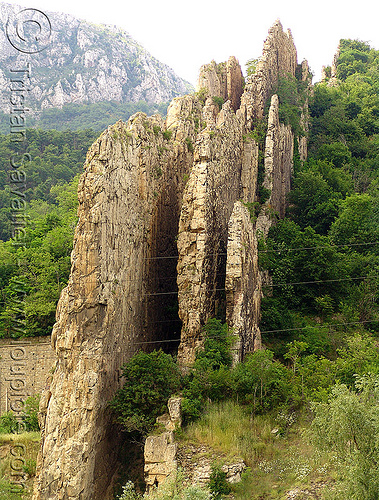 zverino - rock wall (bulgaria), cliff, landscape, rock, zverino