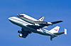 Space Shuttle Endeavour Fly-by Over San Francisco