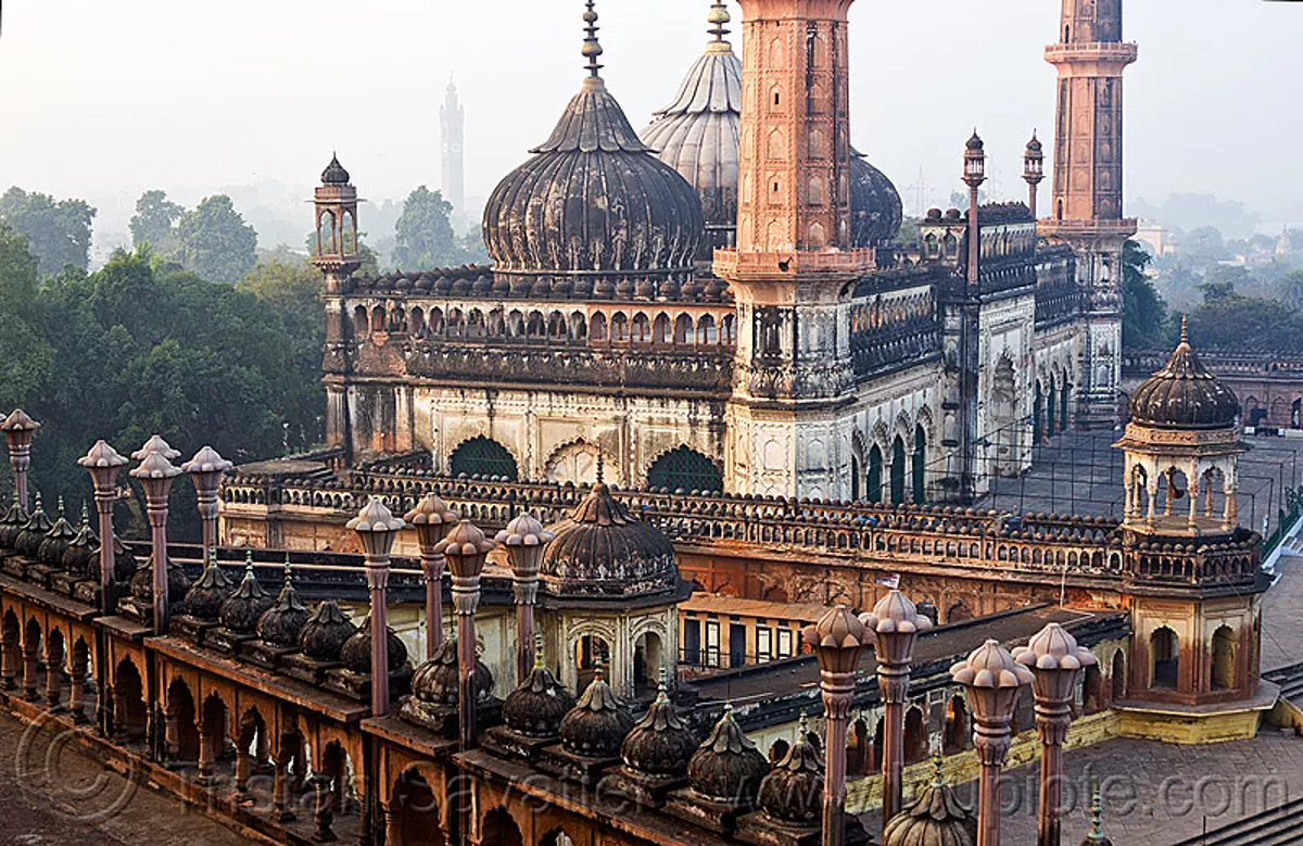 asfi masjid - lucknow (india), architecture, asafi imambara, asfi masjid, asfi mosque, bara imambara, india, islam, lucknow, monument, shia shrine