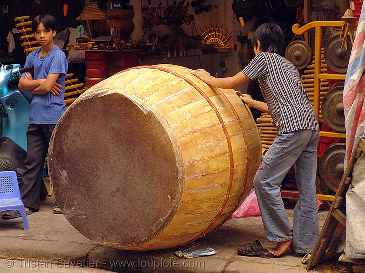 big drum, vietnam