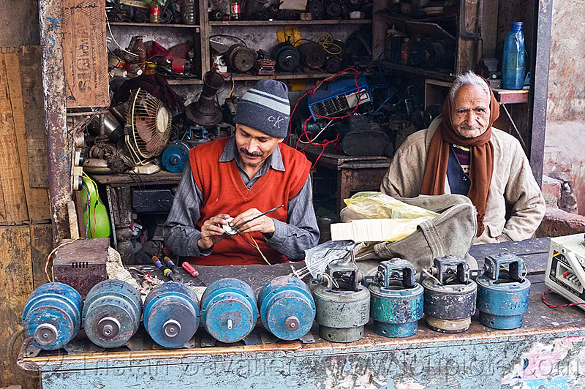 electric motors repair shop, india