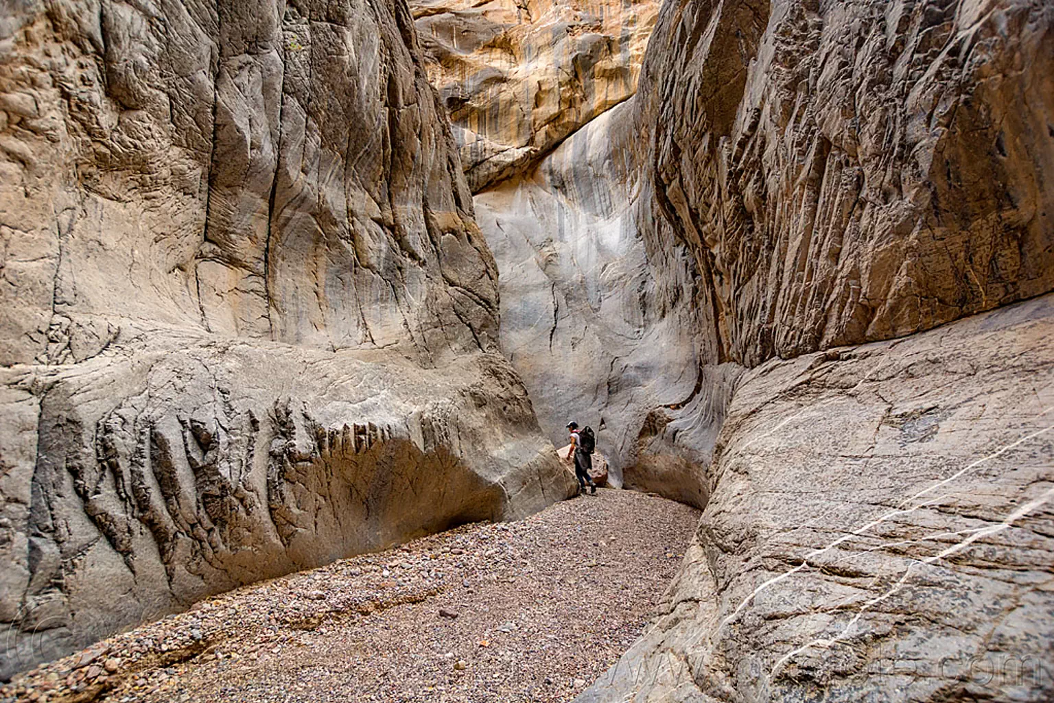 fall canyon - death valley national park (california), death valley, fall canyon, hiking, marble rock, narrows