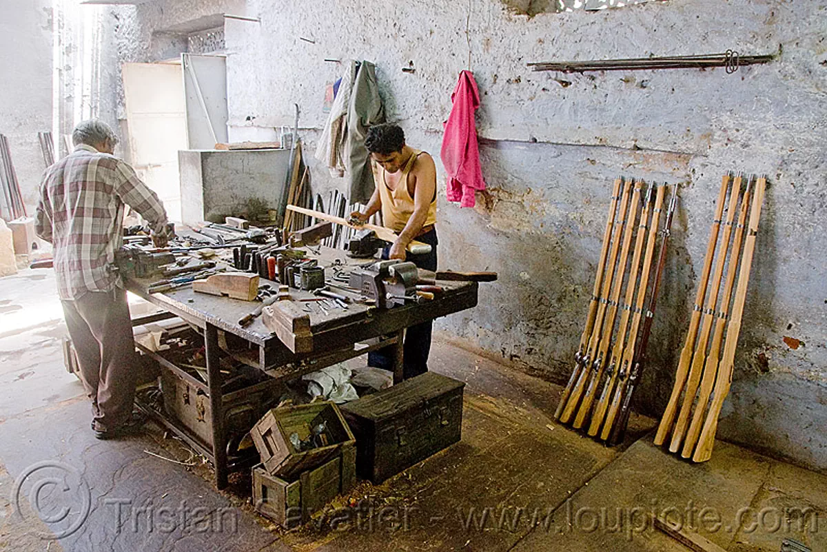 gun factory, udaipur, india
