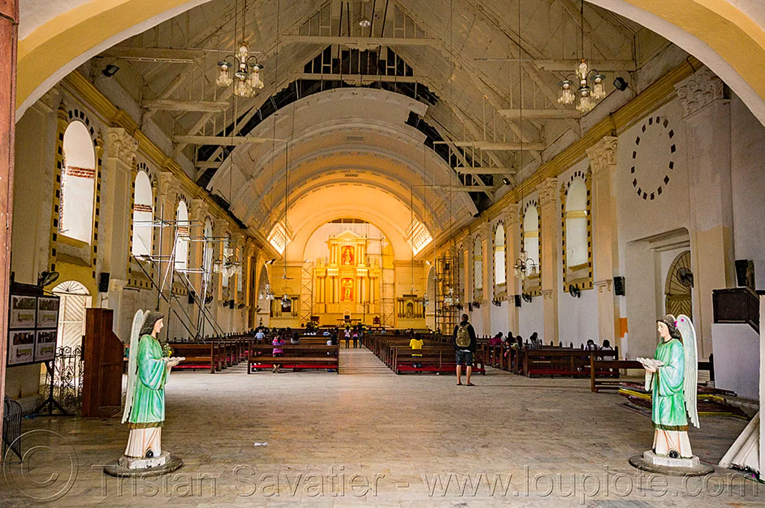 inside the cathedral of tuguegarao (philippines), cathedral, church, inside, interior, philippines, tuguegarao