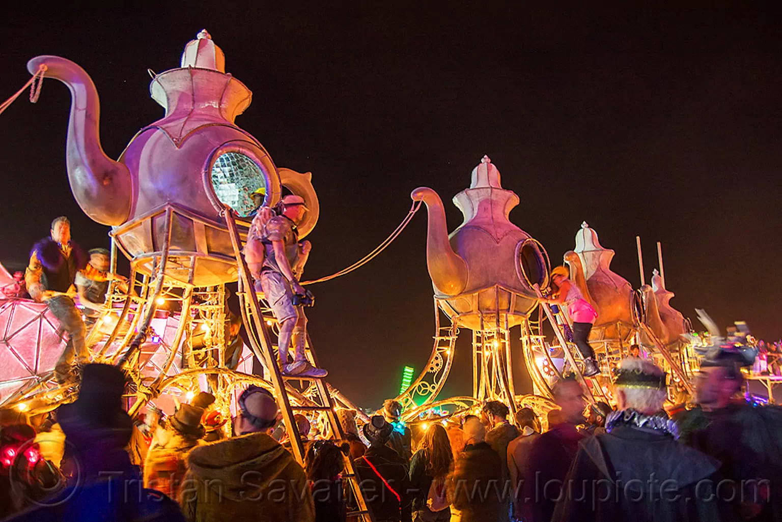 the lost tea party, burning man 2016