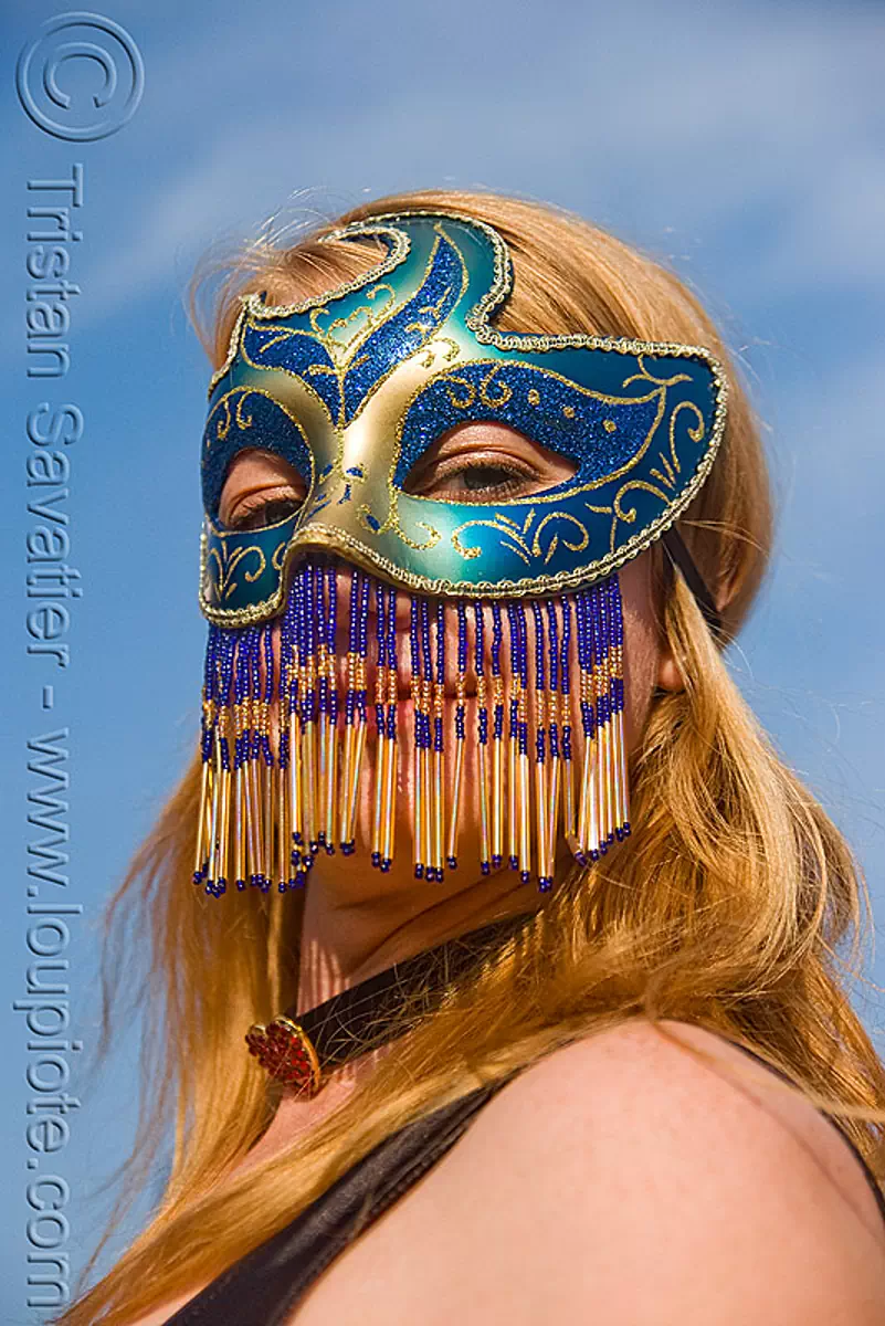 masked woman - folsom street fair 2009 (san francisco), mask, masked, woman