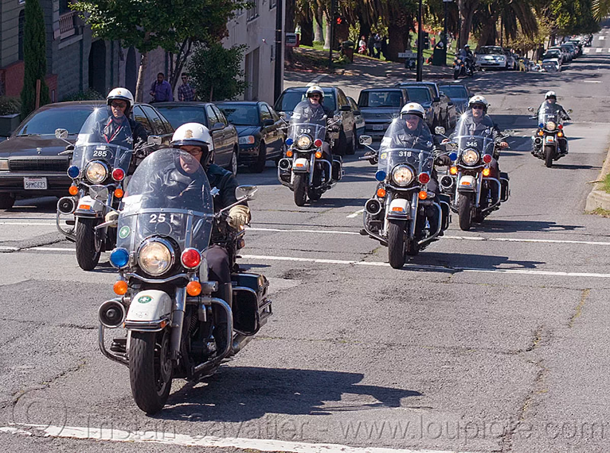 motorcycle police, SFPD