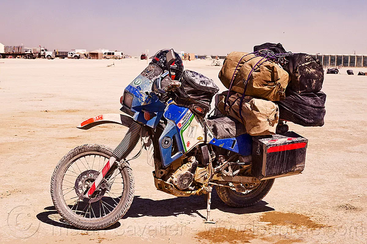 klr 650 luggage options