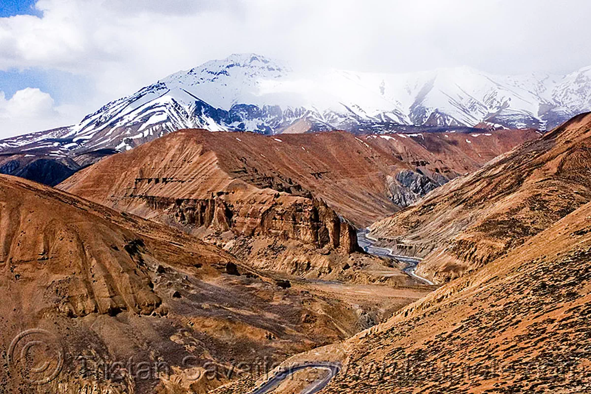 pang - manali to leh road (india), ladakh, mountains, pang