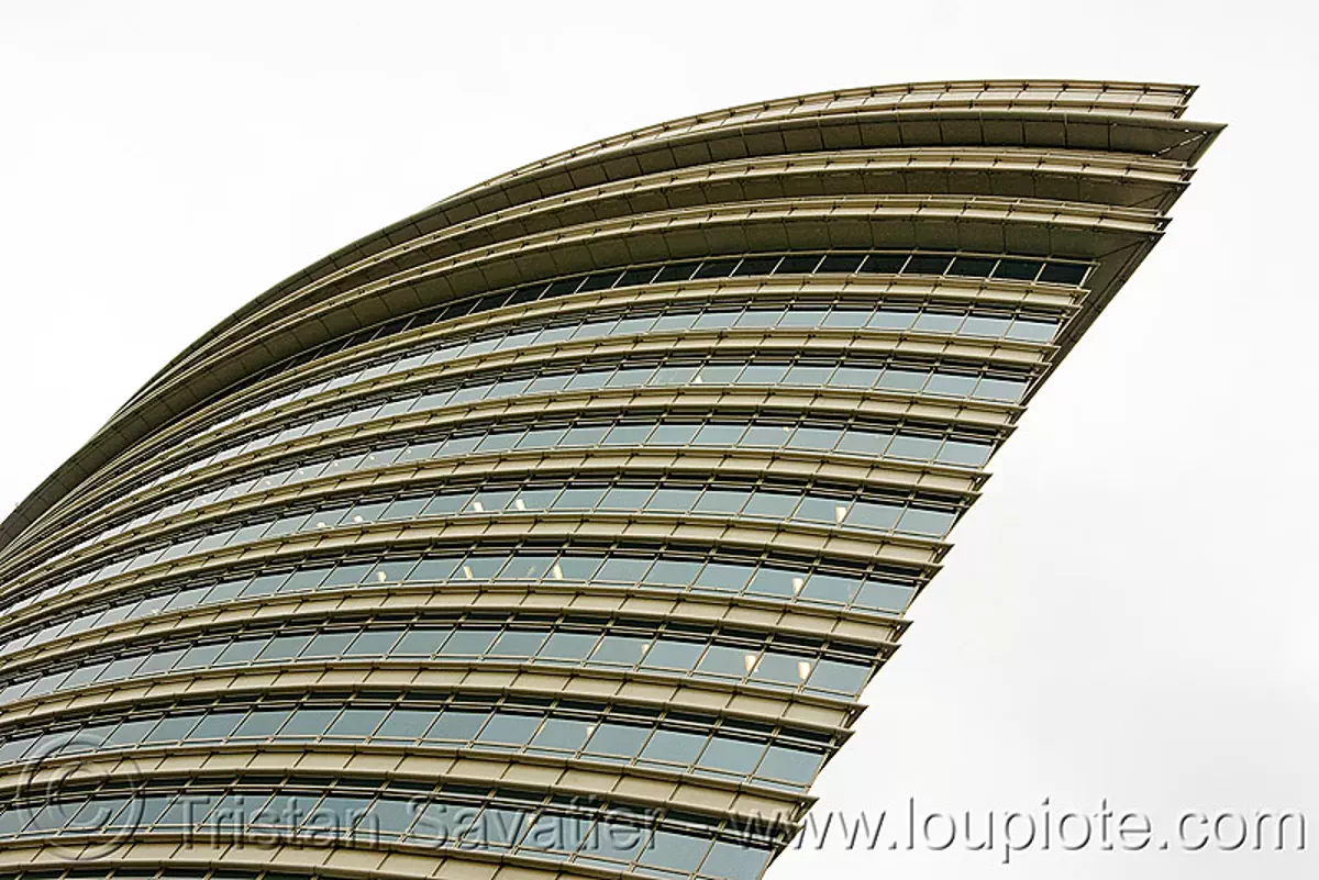 "republica" building by cesar pelli - puerto madero (buenos aires), architecture, argentina, buenos aires, cesar pelli, high-rise, puerto madero, republica building, tower