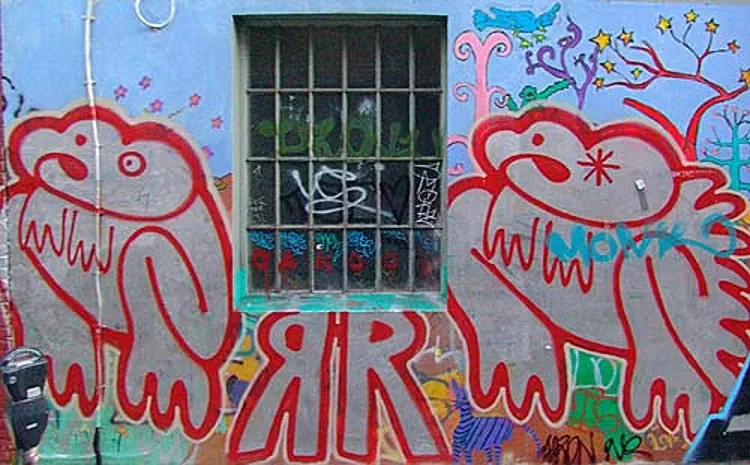 ribity graffiti (san francisco), graffiti, ribity