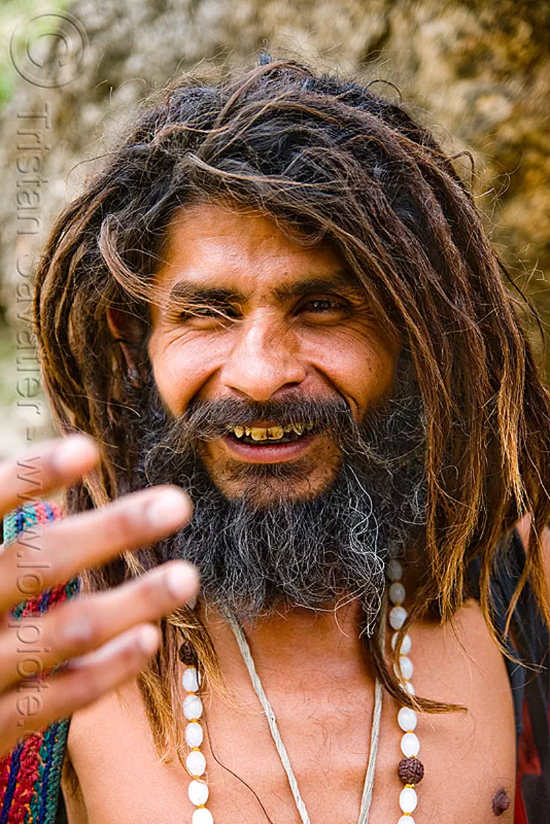 sadhu (hindu holy man), amarnath yatra (pilgrimage), kashmir