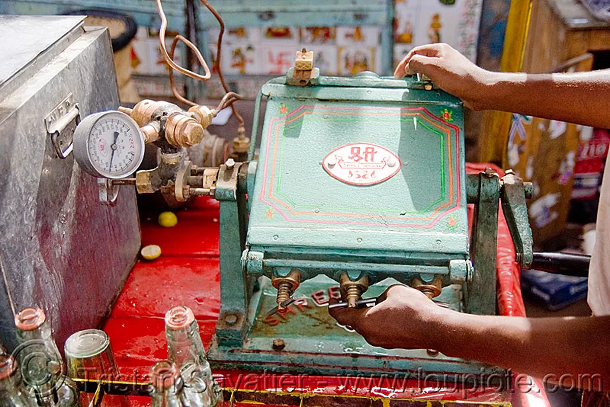 soda machine, pushkar, india