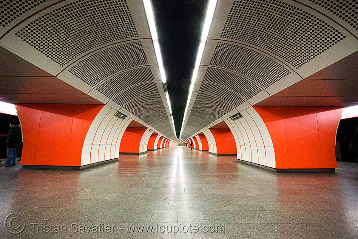Westbahnhof Subway Station Vienna