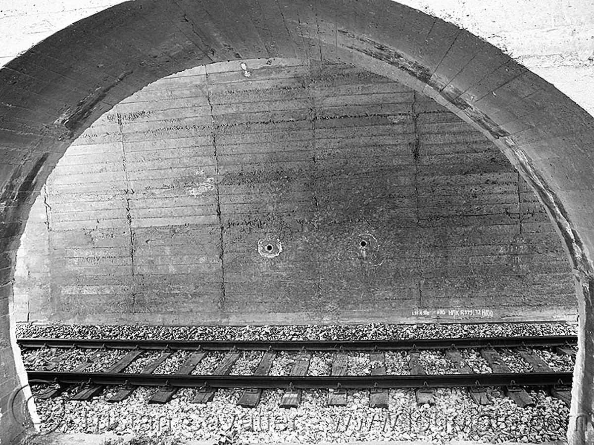 zverino, train tunnel, bulgaria