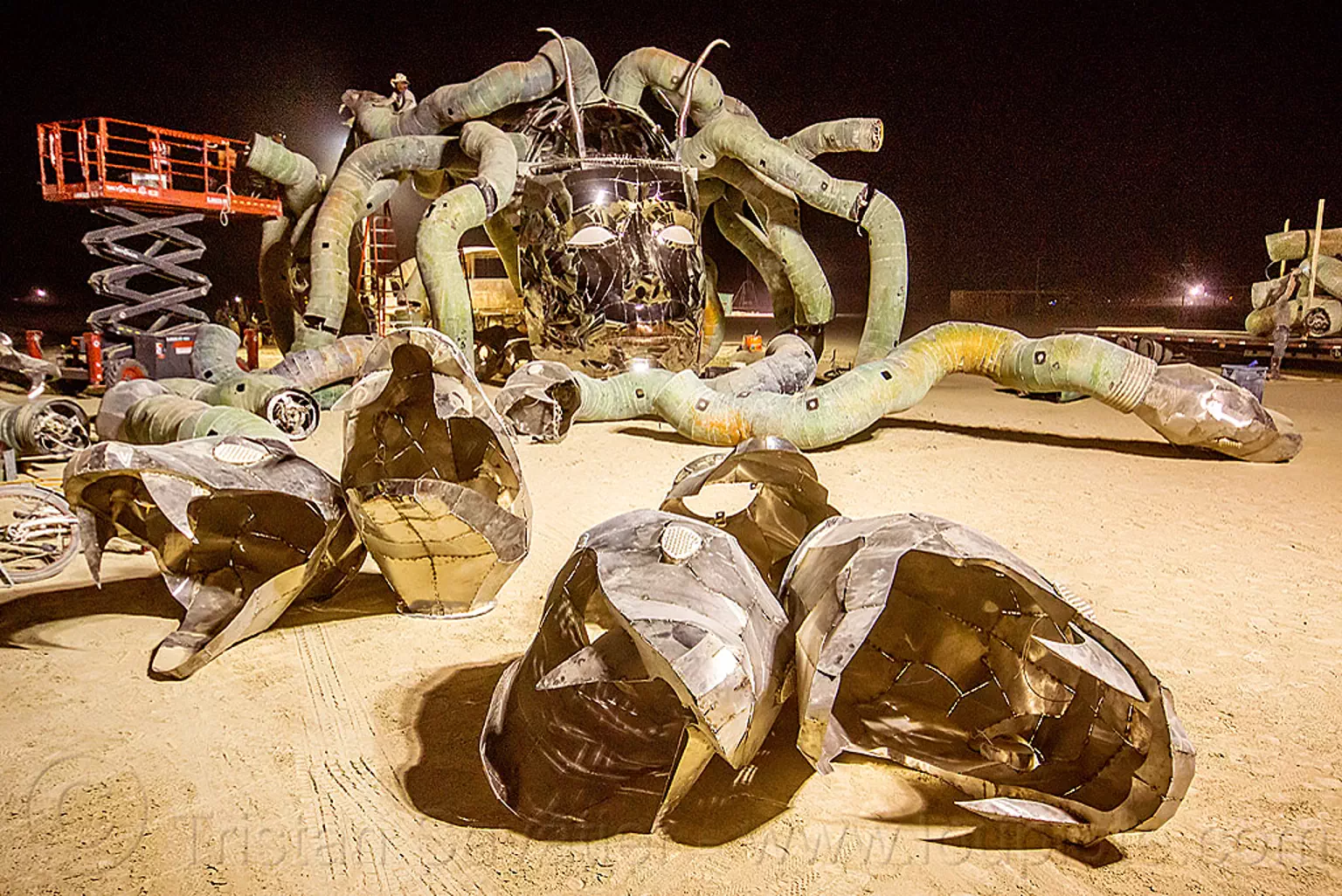 Burning Man - Disassembling Medusa Madness