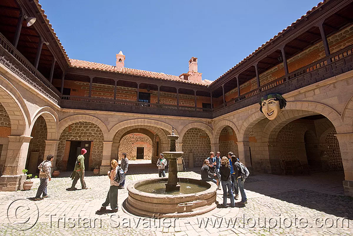 Casa De La Moneda - Courtyard - Potosi (Bolivia)