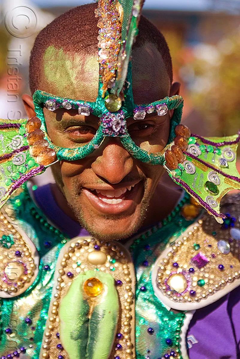 Man with Sea Creature Samba Costume