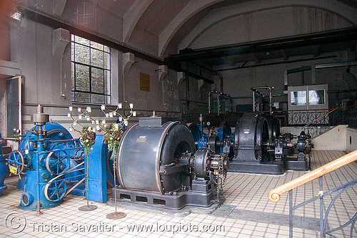 abandoned power plant - bad gastein (austria), bad gastein, electricity, generators, governor, hydro turbines, hydro-electric, pelton, power plant, power station, trespassing