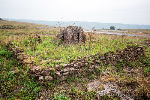 ancient khasi burial site - burial chamber (india), archaeology, burial chamber, burial site, cemetery, cinerarium, east khasi hills, grave, kistvaen, mawkait, mawshyieng, meghalaya, memorial stones, ossuary, tomb