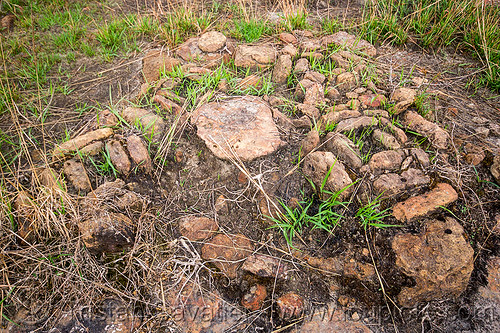 ancient khasi burial site - small burial chambers (india), archaeology, burial site, cemetery, east khasi hills, grave, kistvaens, mawkait, mawshyieng, meghalaya, memorial stones, small burial chamber, small kistvaen, tomb