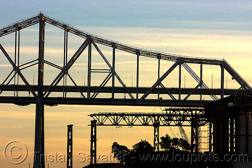 bay bridge construction (san francisco), bridge construction, bridge pillars, caltrans, san francisco bay bridge, sf bay