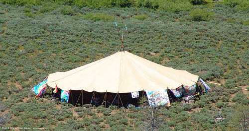 big-tipi - rainbow gathering - hippie, hippie, indian tipi