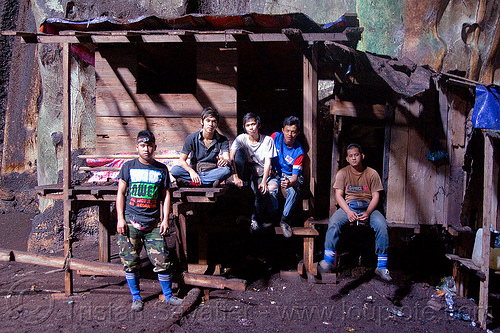 bird's nests collectors in madai cave - gua madai (borneo), bird's nest, birds nest collectors, birds nest gatherers, borneo, cabin, caving, gua madai, hut, ida'an, idahan, madai caves, malaysia, men, natural cave, resting, spelunking