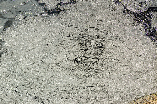 boiling mudpot - lassen volcanic national park, boiling, bubbling, bumpass hell, geothermal, hot springs, lassen volcanic national park, mud, mudpot