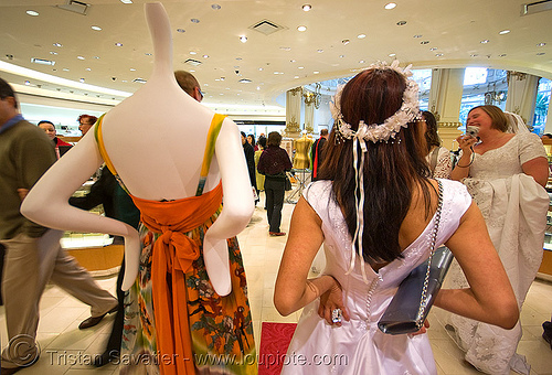 brides of march (san francisco), bride, brides of march, mannequin, store dummy, wedding