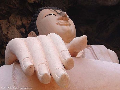 พระพุทธรูป - buddha hand - thailand, buddha image, buddha statue, buddhism, cross-legged, hand, sculpture, thailand, พระพุทธรูป